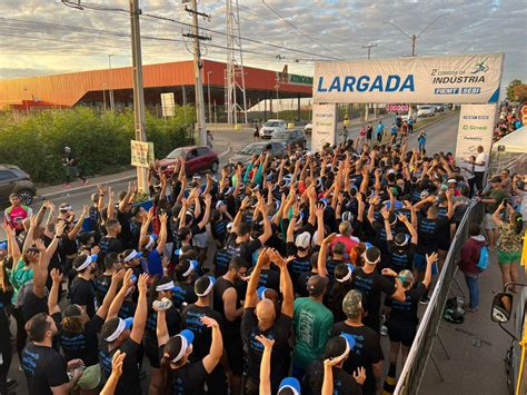 Mais de duas mil pessoas participam da 2ª Corrida da Indústria