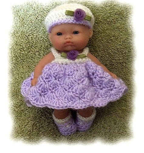 15 Adorable Crocheted Doll Clothing Patterns