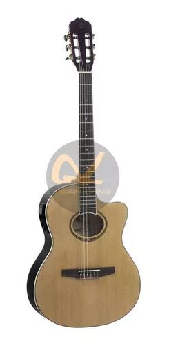 Violão Cutway Nylon Natural Fosco Mod Vn 231 Nseql Elétrico