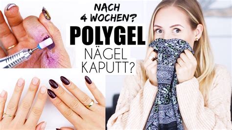 Polygel Entfernen Mit Und Ohne Fr Se Nails Lalalunia Youtube