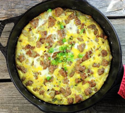 Sausage Egg Frittata Words Of Deliciousness