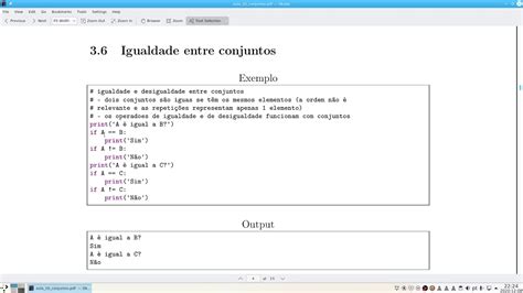 Aula 10 Conjuntos Parte 17 3 6 Igualdade De Conjuntos Youtube