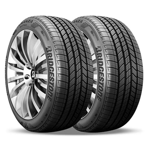 Pair Of Bridgestone Turanza Quiettrack R V Aa Tires K