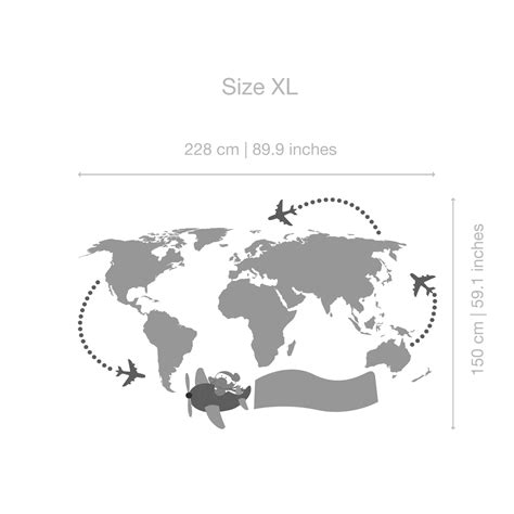 Mapa Mundo Curvo Decora O De Interiores Casadart Pt