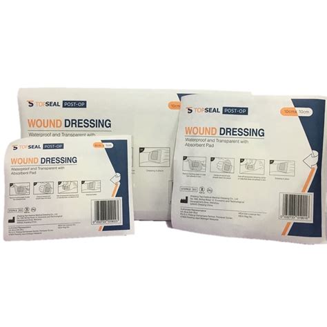 Topseal Post Op Sterile Wound Dressing Shopee Malaysia