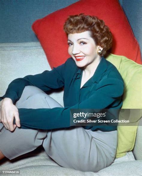 Claudette Colbert Photos And Premium High Res Pictures Getty Images