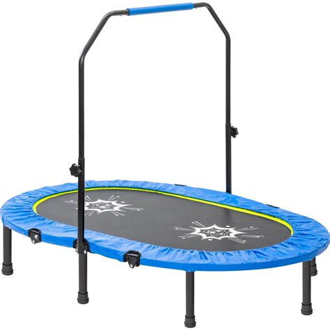 Mini Foldable Rebounder Fitness Trampoline for Two Kids, Parent-Child ...