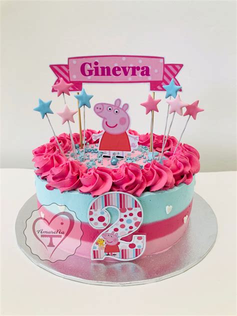 Peppa Pig Cake Tortas De Peppa Pasteles De Peppa Tartas De Peppa Pig