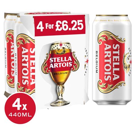 Stella Artois Belgium Premium Lager Beer Ml Bestway Wholesale