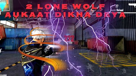 Lone Wolf Games Op Gameplay One Tap Booyah Legend Gaming