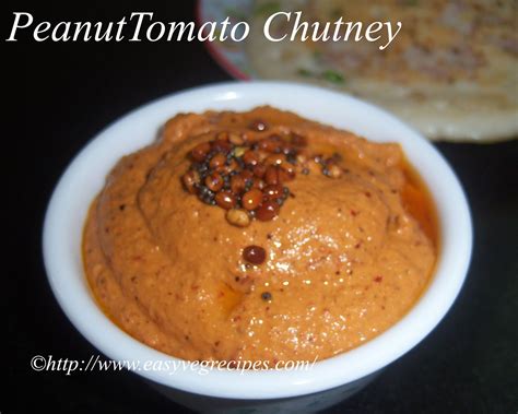 Peanut Tomato Chutney Recipe How To Make Palli Tomato Chutney E A