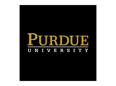 Purdue University Black Background Logo PNG vector in SVG, PDF, AI, CDR ...