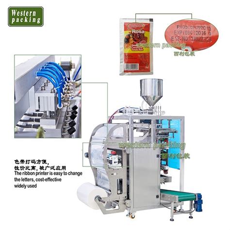 China Multi Line Lane Tomato Paste Sachet Packing Machine Manufacturers