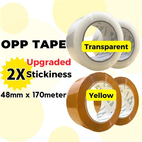 Opp Tape Packing Bopp Tapes Stationery Seletip Transparent Selotep