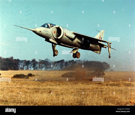 Hawker Siddeley, Harrier Stock Photo - Alamy