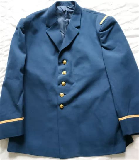 VESTE MILITAIRE DE Gala Uniforme S Officier Infanterie Marine French