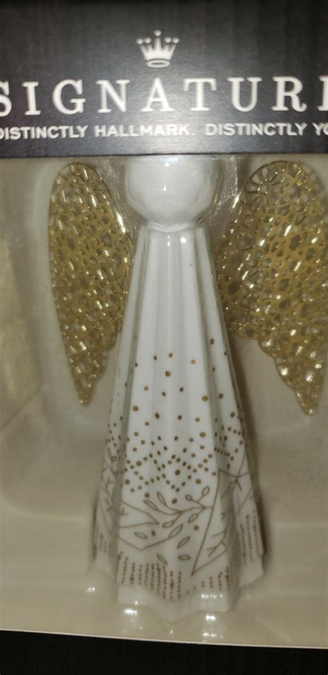 Signature Angel Hallmark Christmas Ornament in Original Box Excellent Condition - Etsy