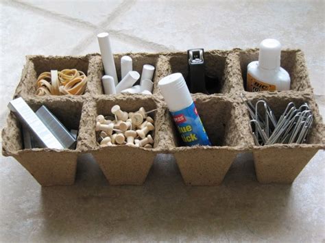 Diy Egg Carton Reuse Ideas Egg Carton Diy Stationery Storage Diy