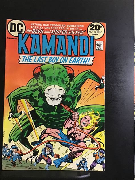 Dc Comics Kamandi The Last Boy On Earth Jack Kirby Bronze Age