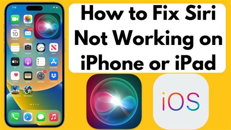 How To Fix Siri Not Working On IPhone Or IPad IOS 16 YouTube