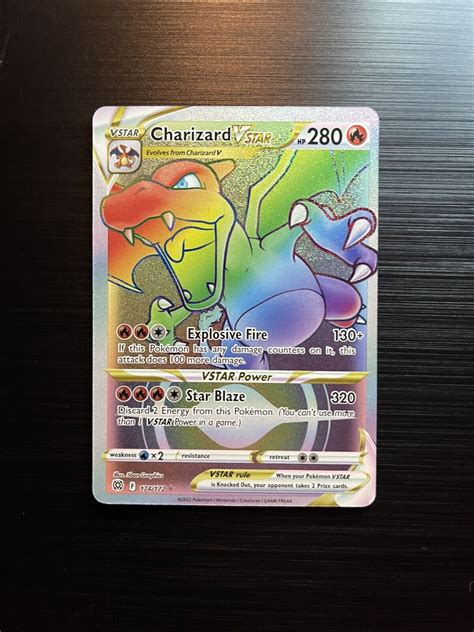 Mavin Pok Mon Tcg Charizard Vstar Brilliant Stars Holo