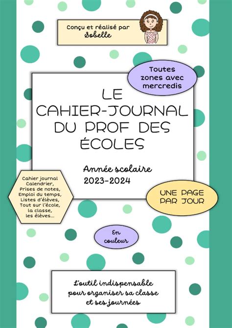 Cahier Journal Enseignant 2023-2024 Les 10 Meilleurs Choix