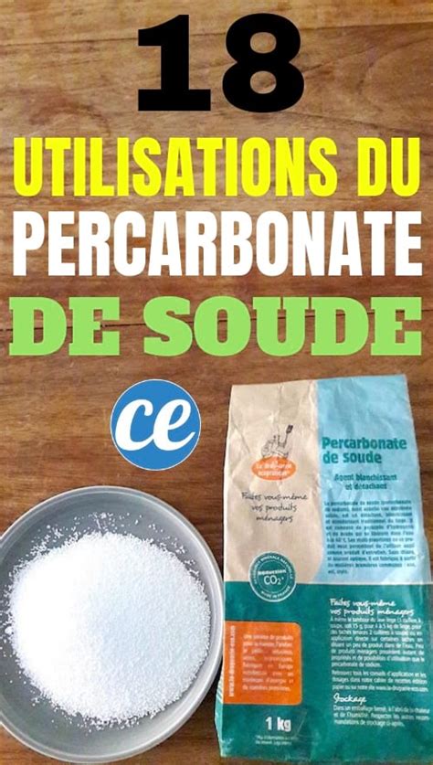 18 Utilisations Étonnantes du Percarbonate de Soude Dans Toute la Maison