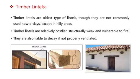 Details of lintels | PPT