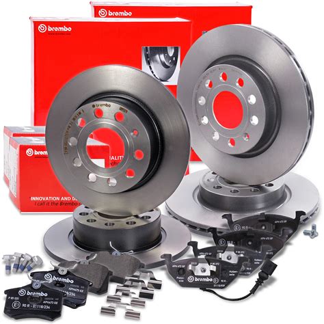 BREMBO Bremsscheiben Beläge Vorne Hinten 10702235 günstig online kaufen