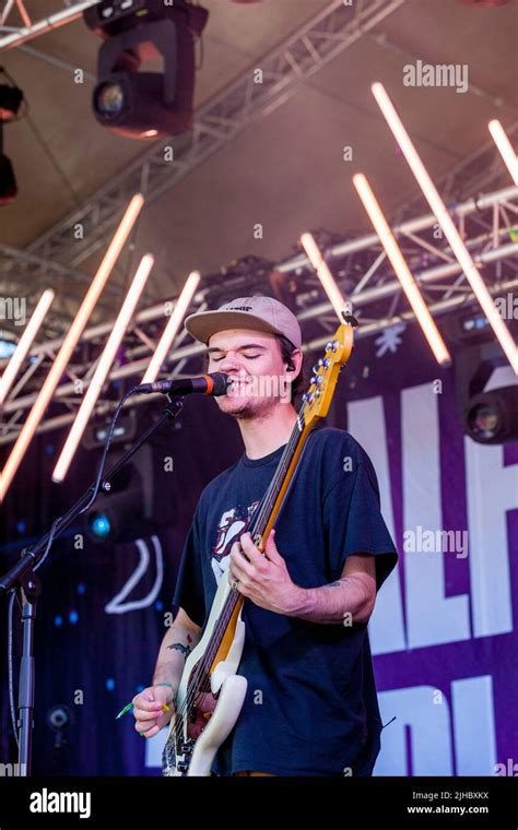 Alfie Templeman Trnsmt 2022 July 10th Stock Photo Alamy