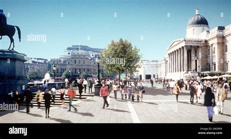 Artists Impression Of The North Side Of Trafalgar Square After Sir