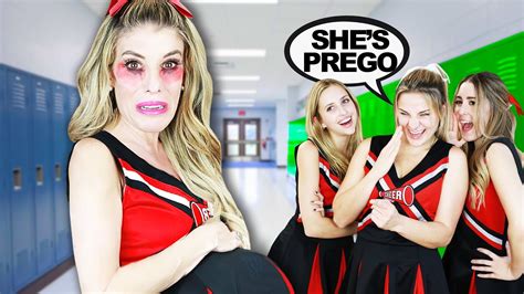 Rebecca Zamolo Is Shamed As Pregnant Cheerleader Youtube