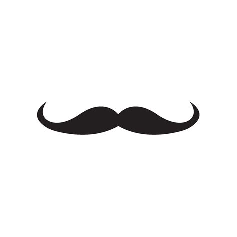 mustache icon vector 33514972 Vector Art at Vecteezy