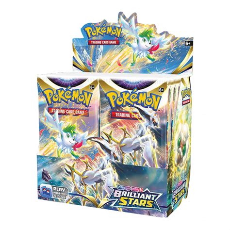 Pokemon TCG Sword Shield 9 Brilliant Stars Booster Box 36 Packs