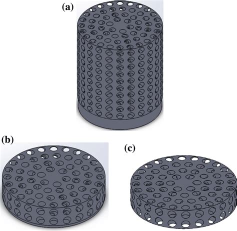 A Complete Cad Model Including Porous Structure And Base Cm B