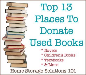 Top 13 Places To Donate Used Books