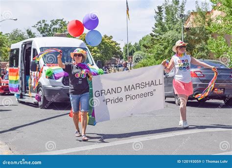 Gay Pride Parade Santa Fe New Mexico Editorial Stock Image Image Of