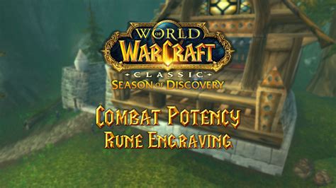 Combat Potency Rune Season Of Discovery Sod Warcraft Tavern