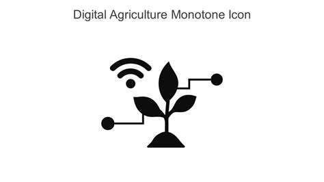 Digital Agriculture Monotone Icon In Powerpoint Pptx Png And Editable ...