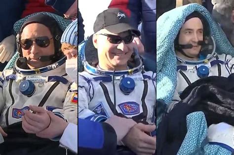 Astronot NASA Kembali Ke Bumi Dengan Pesawat Soyuz Dan Kosmonot Rusia