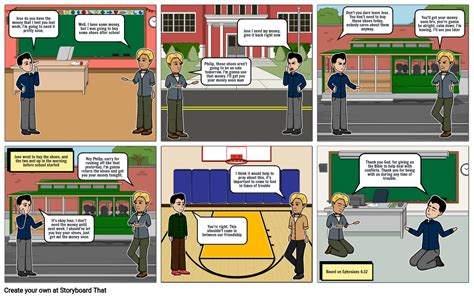 Conflict Resolution Storyboard Par E86f93c4