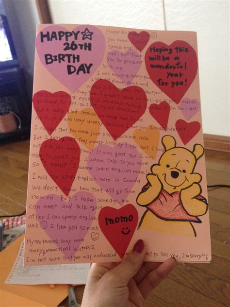 I Made Birthday Card For My Boyfriend Birthday Ts For Boyfriend