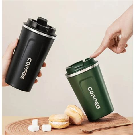 Jual Travel Mug Termos Kopi Gelas Air Minum Tahan Panas Termos Coffee