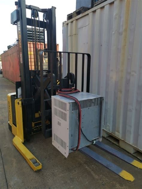 Used Forklift Hyster Walkie Reach Stacker W Zr Walkie Stacker