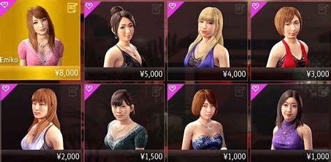 Yakuza Like A Dragon Romance Guide How To Max Out All Relationships