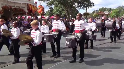 Lca Marching Band Disneys Magic Kingdom 101913 Youtube