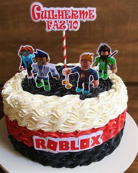 Bolo Roblox 60 Modelos Divertidos Para A Sua Festa