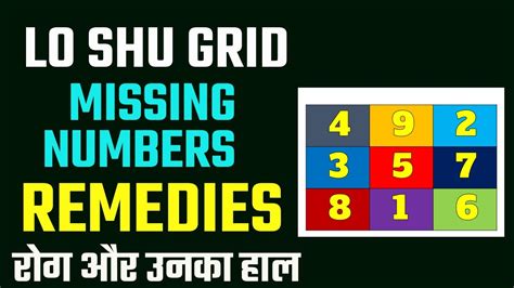 Lo Shu Grid Rog Lu Shu Grid Method Remedies Missing Numbers