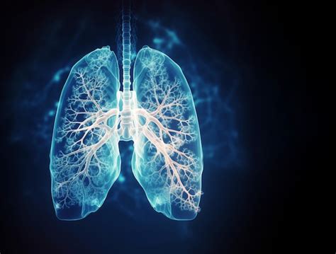 Image of an x ray result sheet of the lungs | Premium AI-generated image