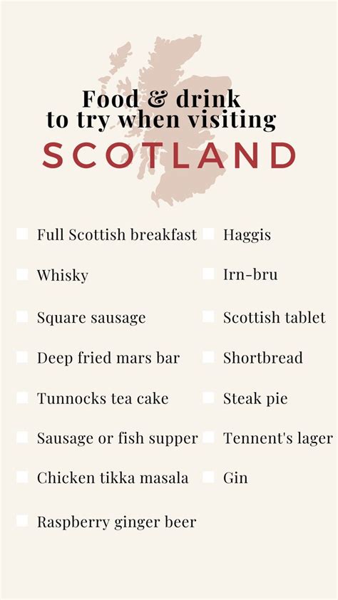 Scottish Traditional Cuisine Bucket List Scotland Travel Scotland